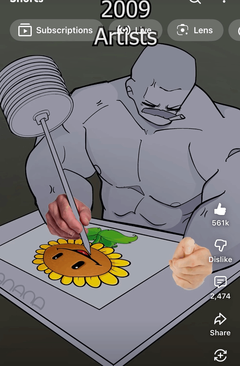 Image posted by Pesky clown